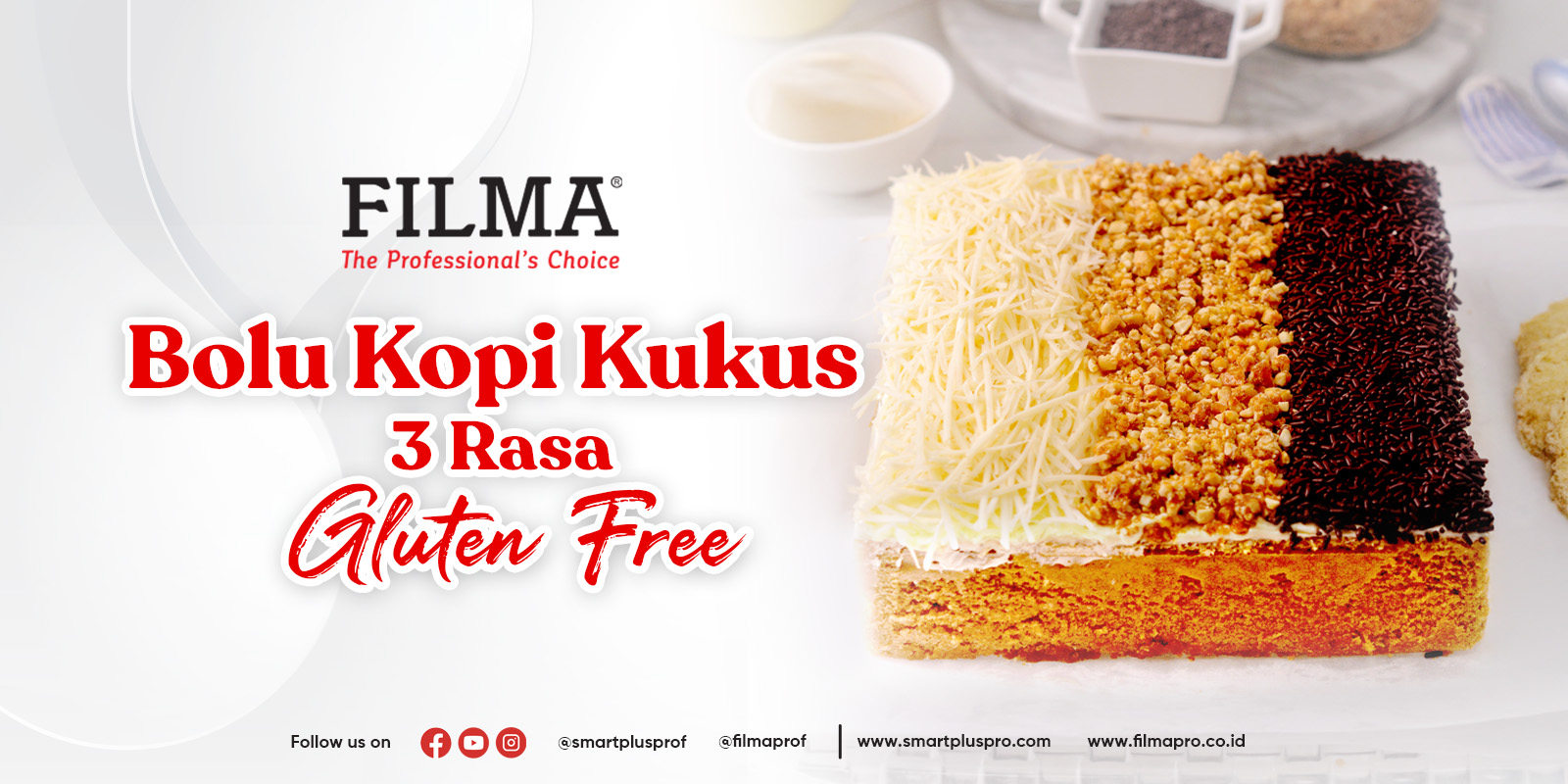 Resep Bolu Kopi Kukus 3 Rasa Gluten Free